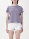 Alexander Wang T T-shirt T By Alexander Wang Woman Color Lavander