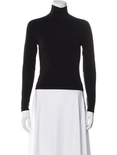 Pre-owned Alexander Wang T Turtleneck Long Sleeve T-shirt In Gray