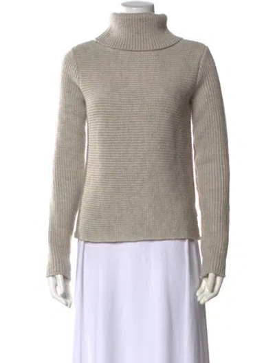 Pre-owned Alexander Wang Turtleneck Sweater In Gray