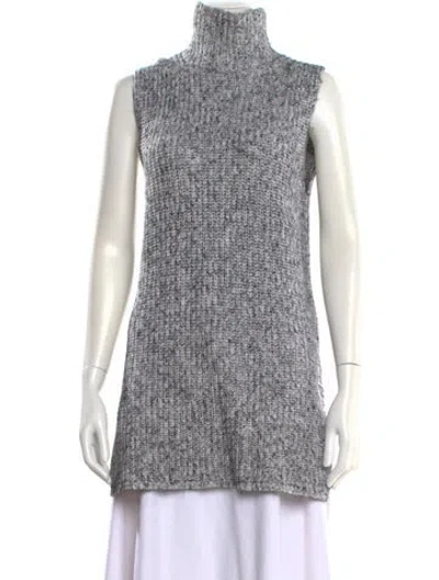 Pre-owned Alexander Wang T Turtleneck Sweater In Gray