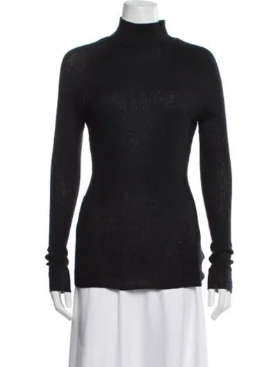 Pre-owned Alexander Wang Turtleneck Sweater In Gray