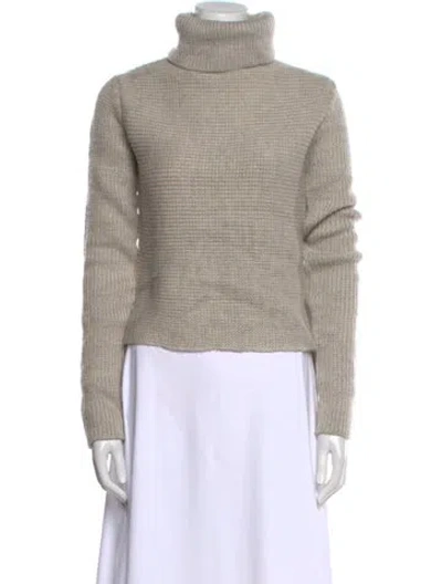 Pre-owned Alexander Wang Turtleneck Sweater In Neutral