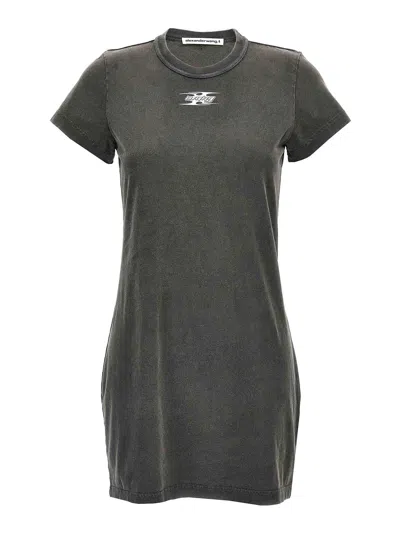 Alexander Wang T T By Alexander Wang Dress In Black