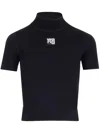 ALEXANDER WANG T VISCOSE FITTED TOP