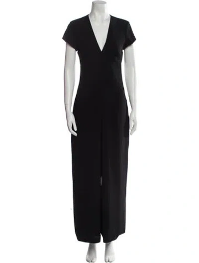 Pre-owned Alexander Wang T V-neck Jumpsuit In Blue