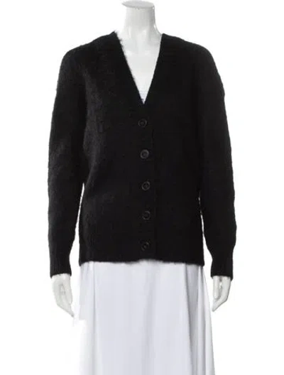 Pre-owned Alexander Wang V-neck Sweater In Black