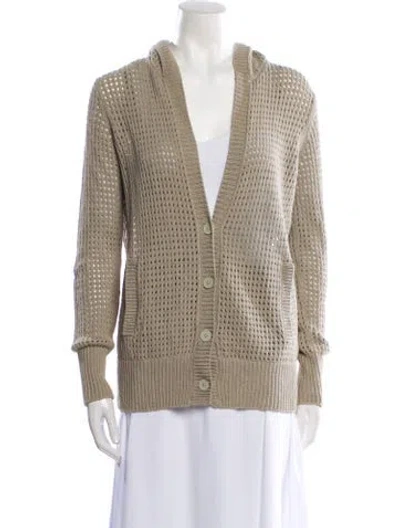 Pre-owned Alexander Wang V-neck Sweater In Neutral