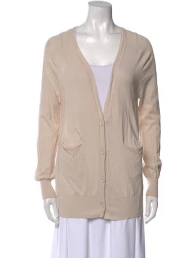 Pre-owned Alexander Wang T V-neck Sweater In Neutral