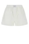 Alexander Wang T T By Alexander Wang Shorts In White