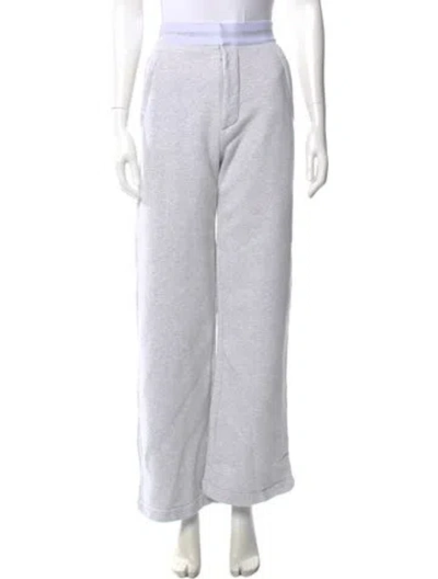 Pre-owned Alexander Wang T Wide Leg Pants In Gray