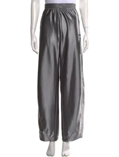 Pre-owned Alexander Wang T Wide Leg Pants In Gray
