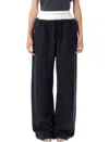 Alexander Wang T T By Alexander Wang Brief-waistband Sweatpants In Black