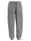 Alexander Wang T Alexanderwang.t Essential Terry Jogger Pants In Acid Fog