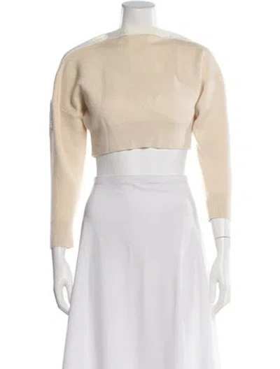 Pre-owned Alexander Wang T Wool Bateau Neckline Sweater In Pink