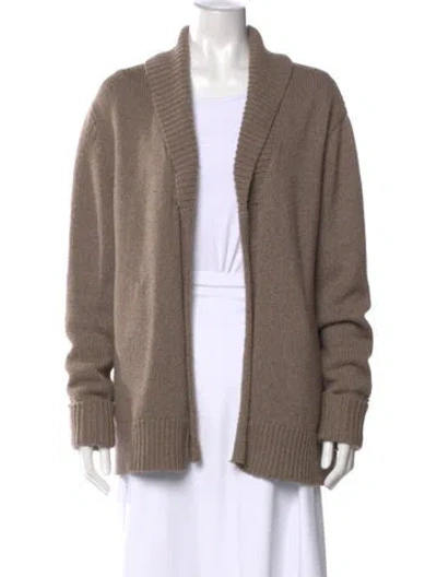 Pre-owned Alexander Wang Wool V-neck Sweater In Neutral