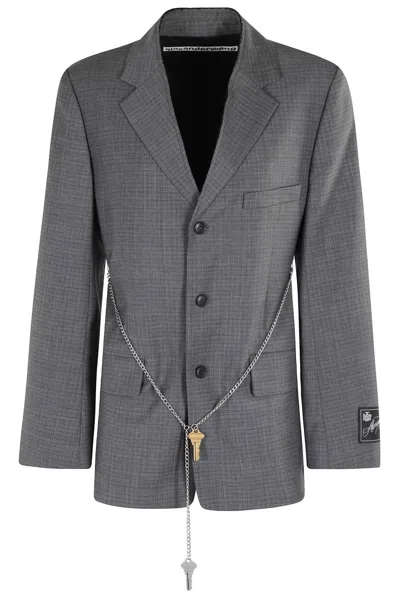 ALEXANDER WANG ALEXANDER WANG TAILORED BLAZER W CHAIN