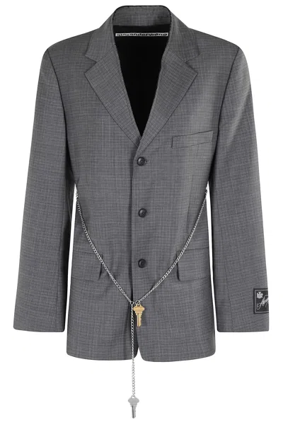 ALEXANDER WANG TAILORED BLAZER W CHAIN