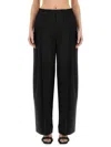 Alexander Wang Pressed-crease Trousers In Black