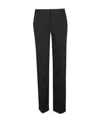 Alexander Wang Pressed-crease Trousers In Black