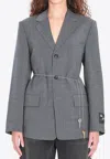 Alexander Wang Detachable Chain-link Blazer