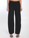 Alexander Wang Mid-rise Trousers In Black