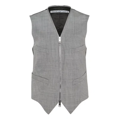 Alexander Wang Tailored Vest With Continuous Zip