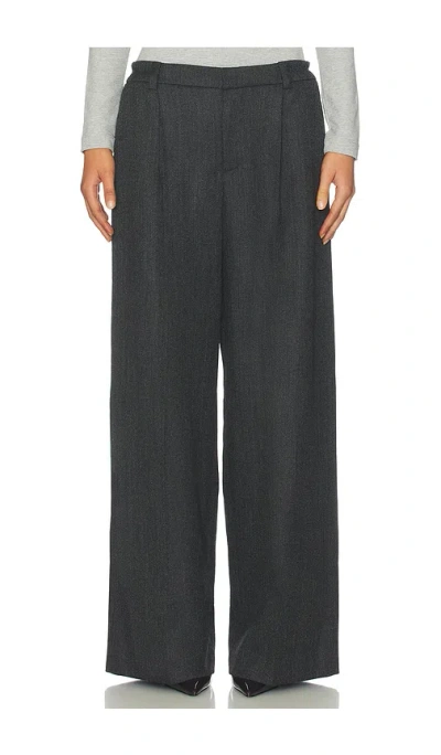 Alexander Wang Tailored Wide Leg In Gray