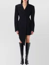 Alexander Wang Asymmetric Minidress Blazer
