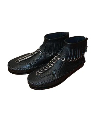Alexander Wang Tassels Detail Ankle-length Ankle Boots In Black