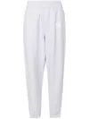 Alexander Wang Puff Logo Sweatpant In Structured Terry