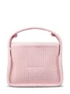 Alexander Wang Textured Surface  Small Bag In Pink