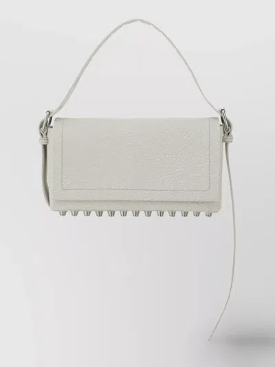 Alexander Wang Textured Top Handle Studded Bag