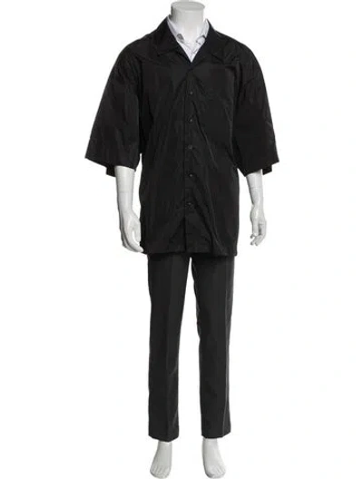 Pre-owned Alexander Wang Three-quarter Sleeve Shirt In Black