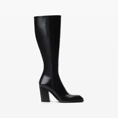ALEXANDER WANG THROTTLE 95MM KNEE-HIGH BOOT IN LEATHER