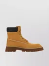 Alexander Wang Camel Suede Throttle Ankle Boots