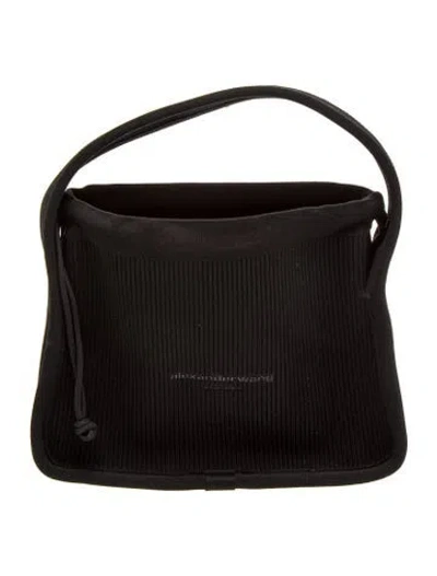 Pre-owned Alexander Wang Top Handle Bag In Black