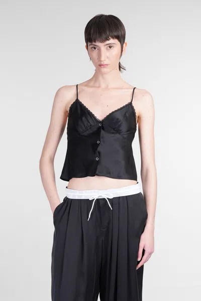 Alexander Wang Topwear In Black Silk