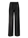 Alexander Wang Women Logo Pre Styled Biker Shorts Pants In Black
