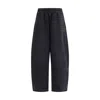 Alexander Wang Women Track Pants With Elastic Waistband In Black