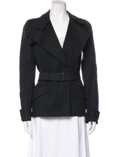 Pre-owned Alexander Wang Trench Coat In Black