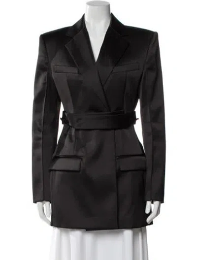 Pre-owned Alexander Wang Trench Coat In Black