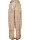 Alexander Wang Trompe-l'oeil Print Pants In Nude