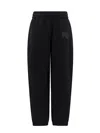 ALEXANDER WANG LOGO PRINT TRACK PANTS