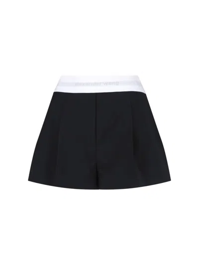 Alexander Wang Trousers In Black