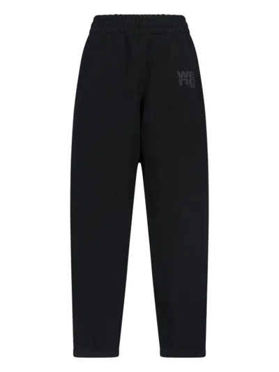 Alexander Wang Trousers In Black
