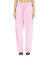 Alexander Wang Drawstring Track Pants In Pink