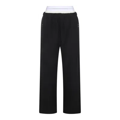 ALEXANDER WANG TROUSERS FADED BLACK