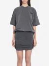Alexander Wang T-shirt Dress In Black