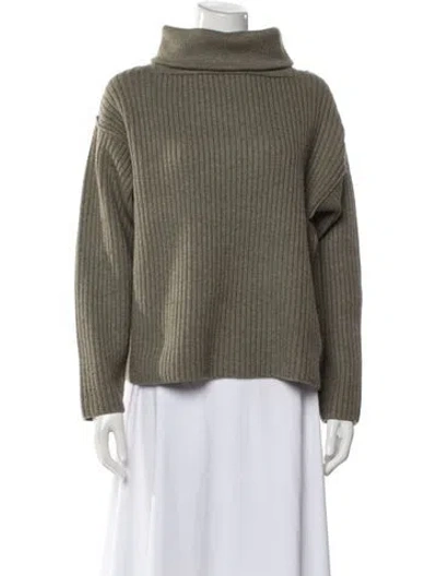 Pre-owned Alexander Wang Turtleneck Sweater In Neutral