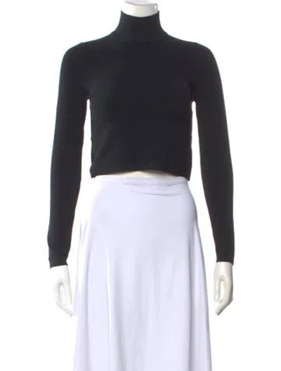 Pre-owned Alexander Wang Turtleneck Sweater W/ Tags In Black